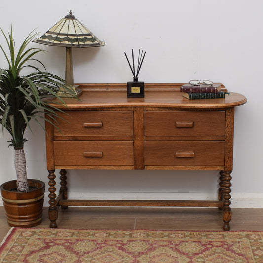 Restored Oak Chest of Drawers