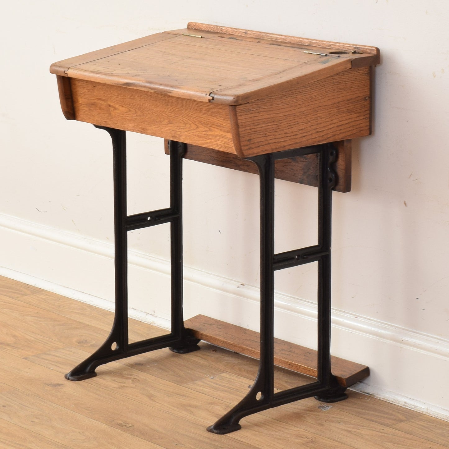 Oak Victorian School Desk