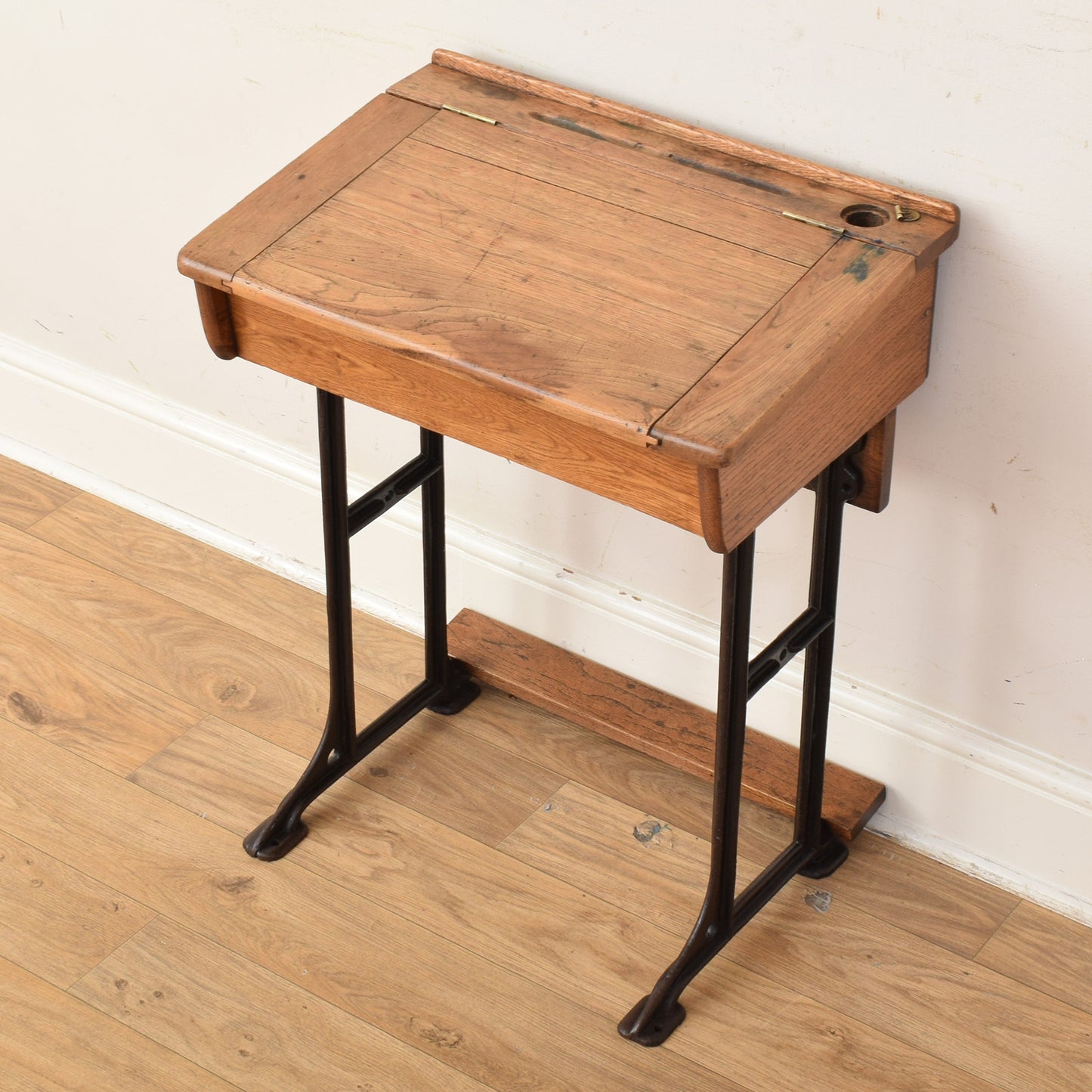 Oak Victorian School Desk