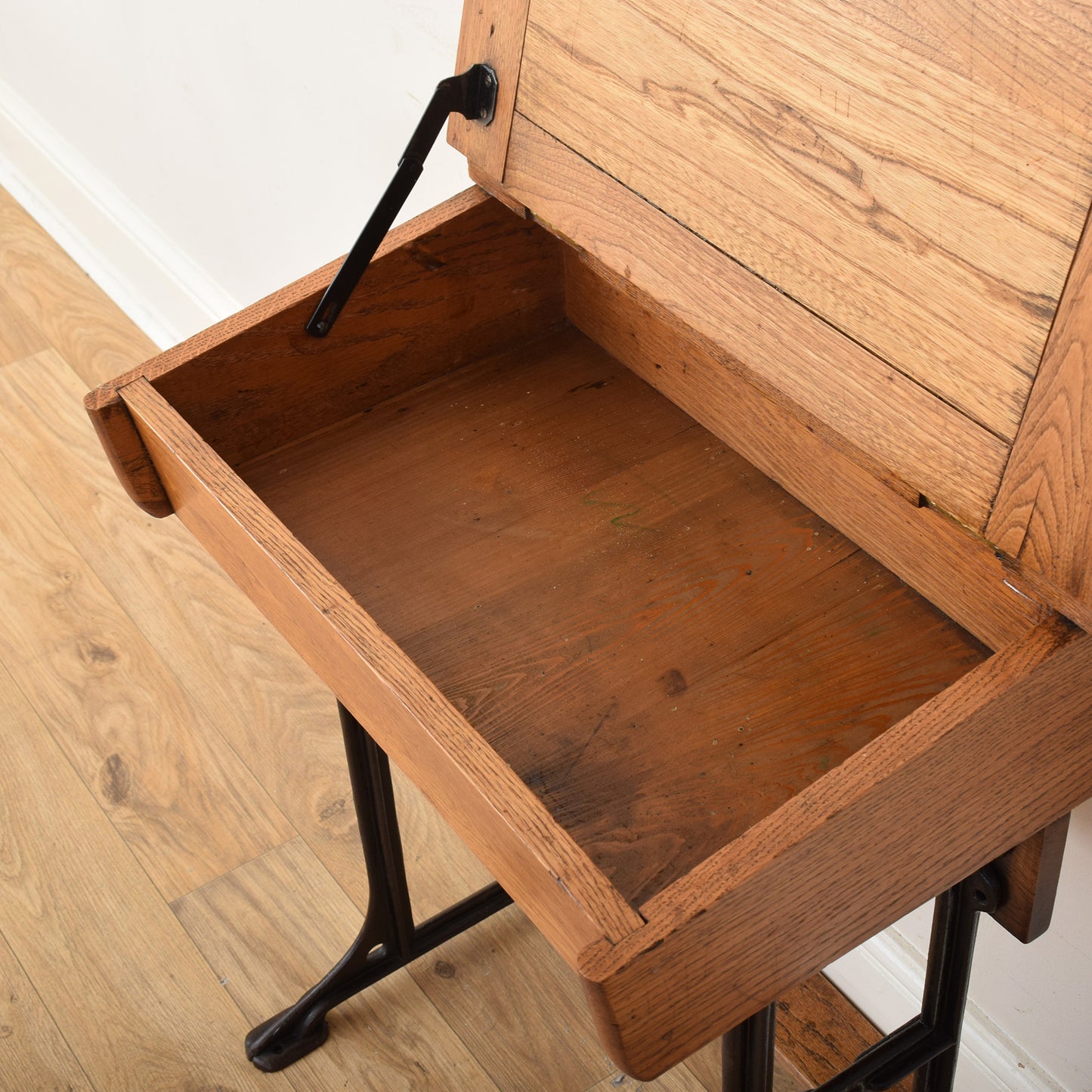 Oak Victorian School Desk