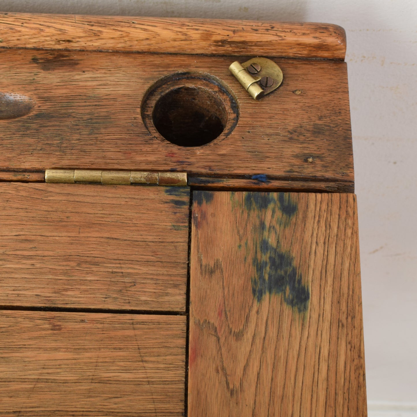 Oak Victorian School Desk