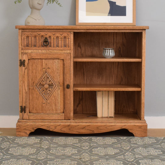 Jaycee Oak Bookcase