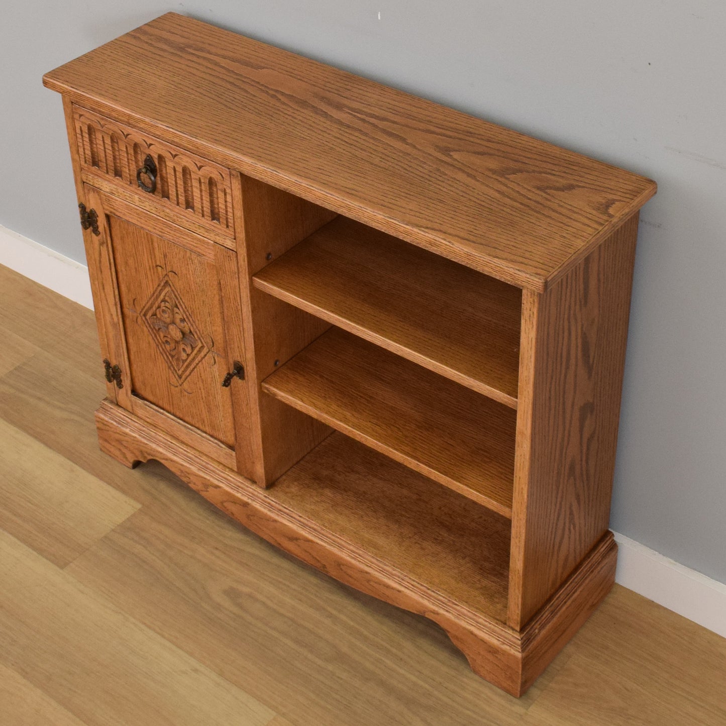 Jaycee Oak Bookcase