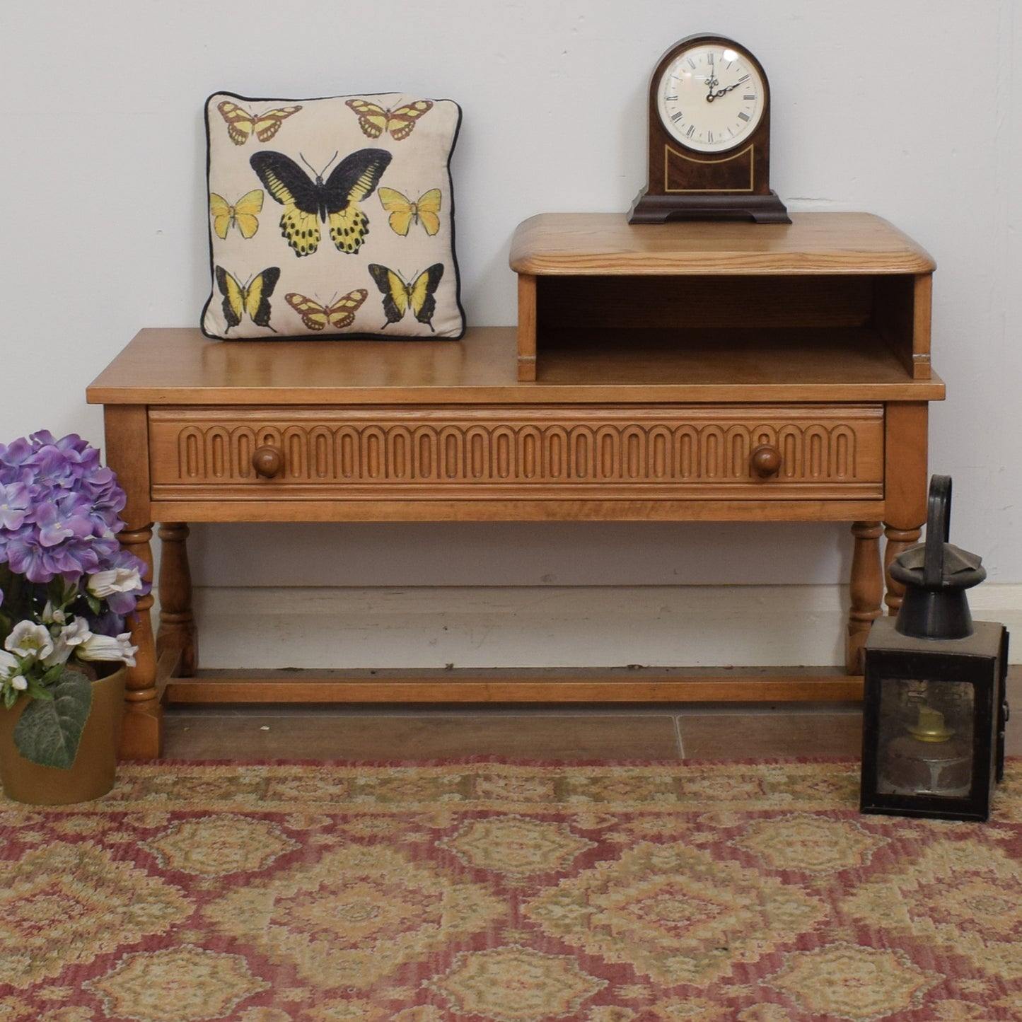 Restored Priory Telephone Seat