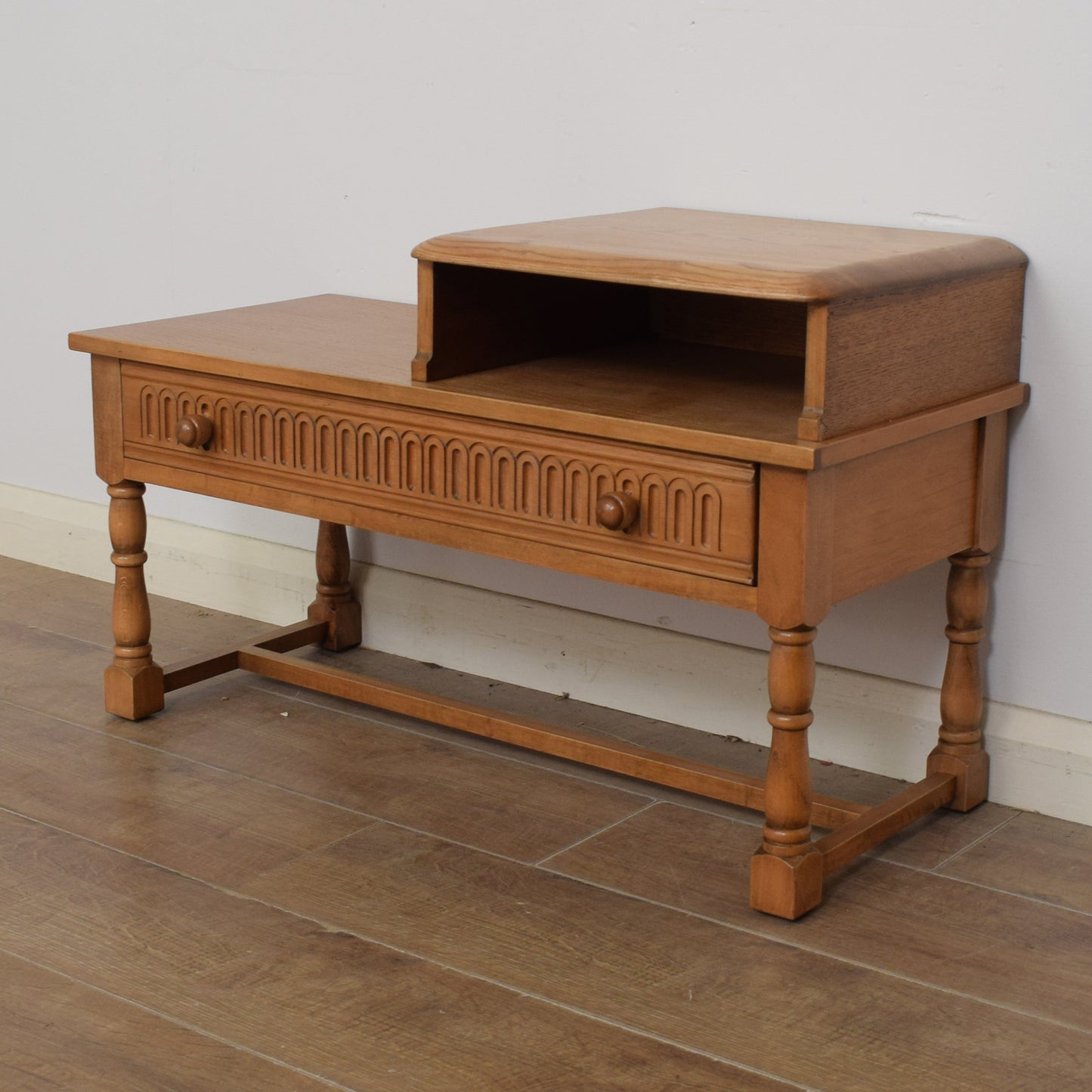 Restored Priory Telephone Seat
