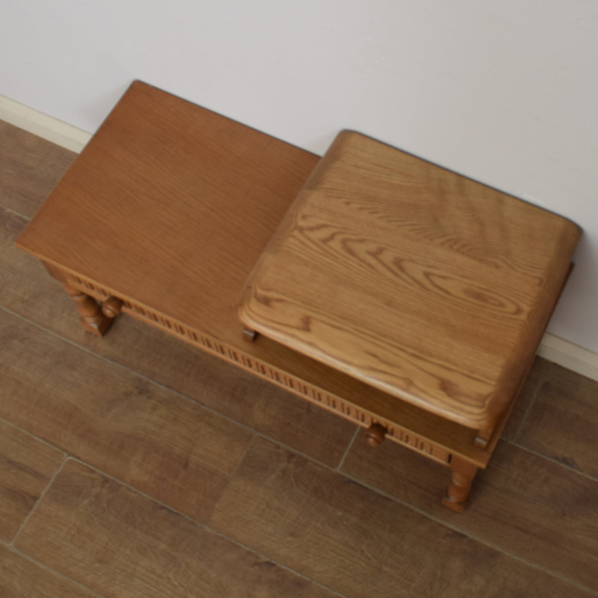 Restored Priory Telephone Seat