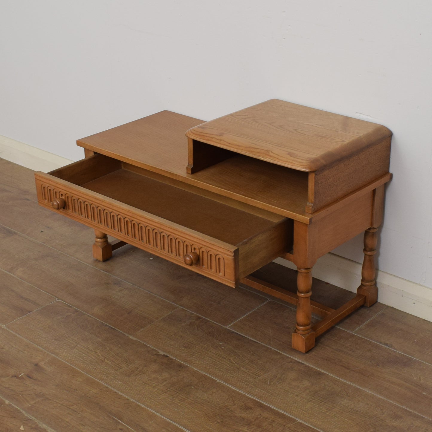 Restored Priory Telephone Seat
