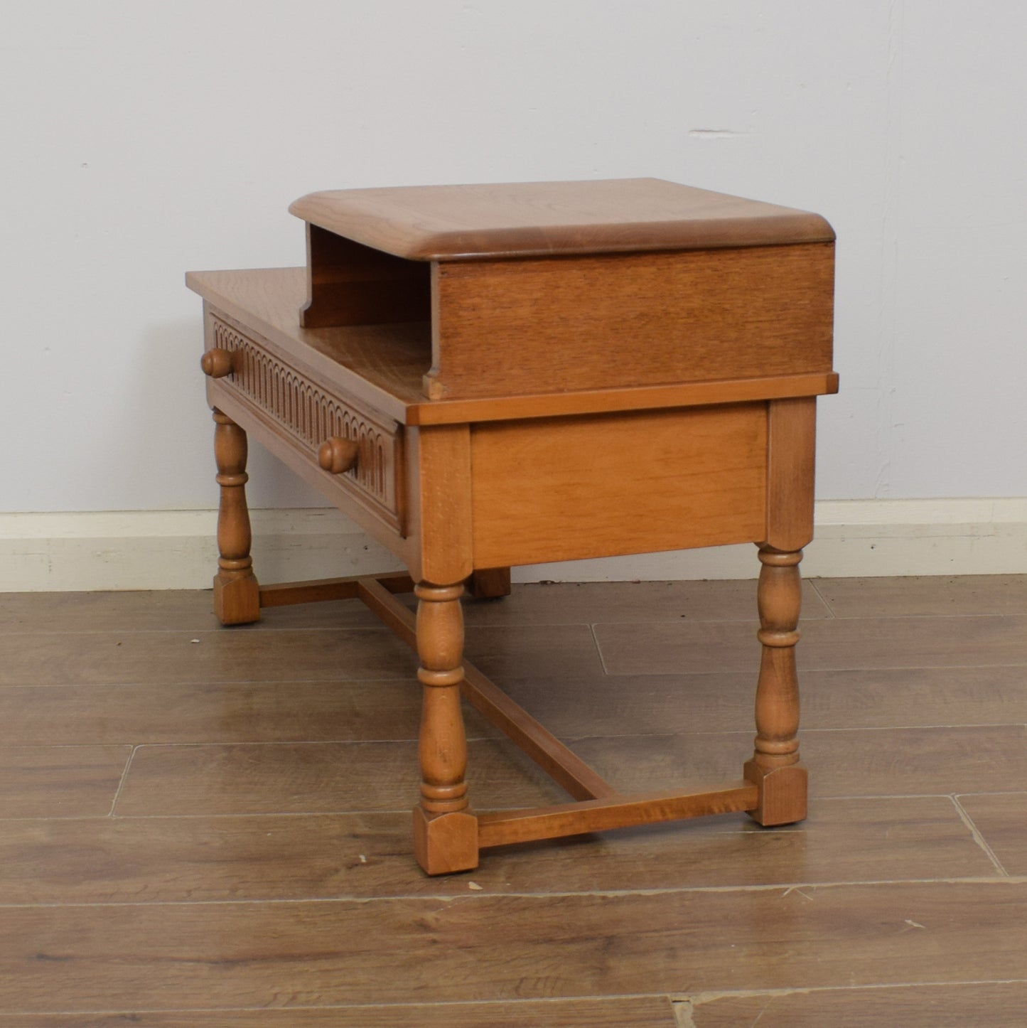 Restored Priory Telephone Seat