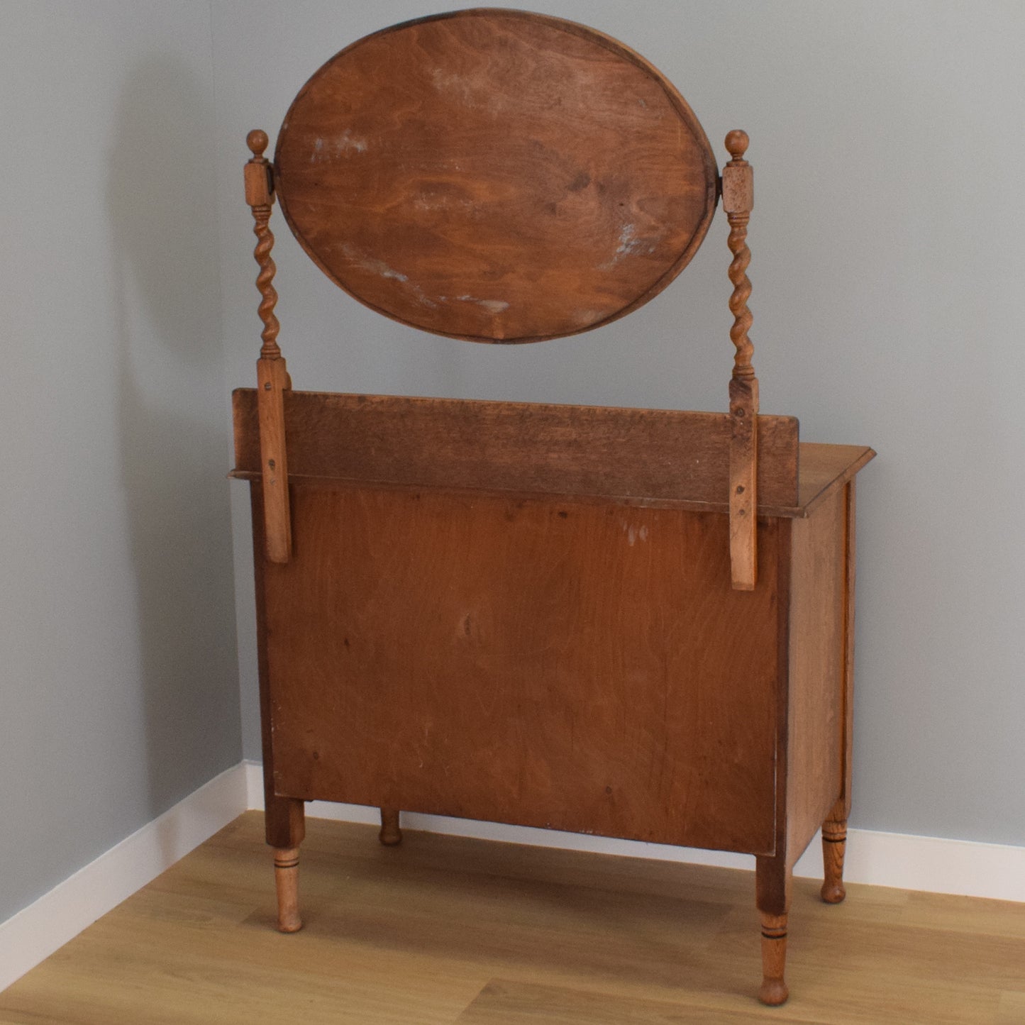 Restored Oak Dressing Table