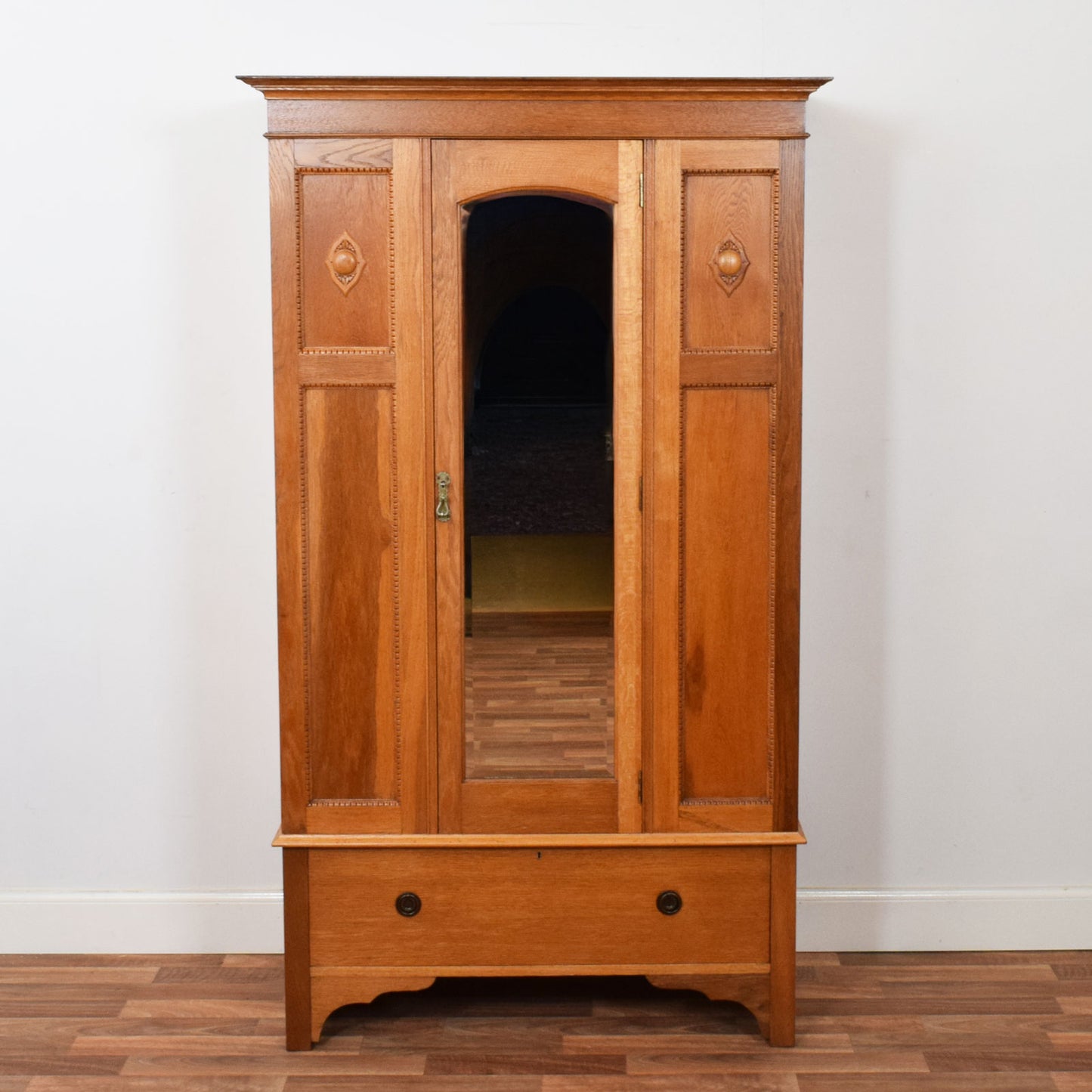 Restored Oak Hallrobe