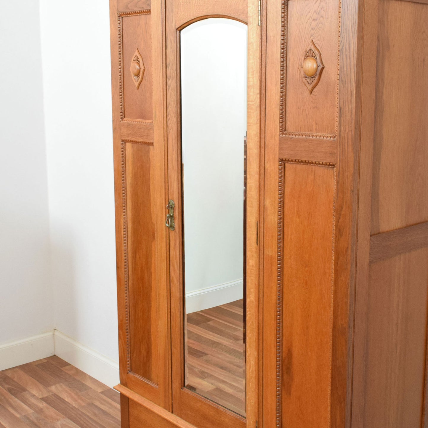 Restored Oak Hallrobe
