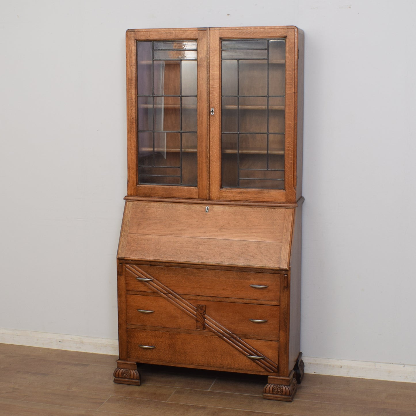 Art Deco Bureau Bookcase