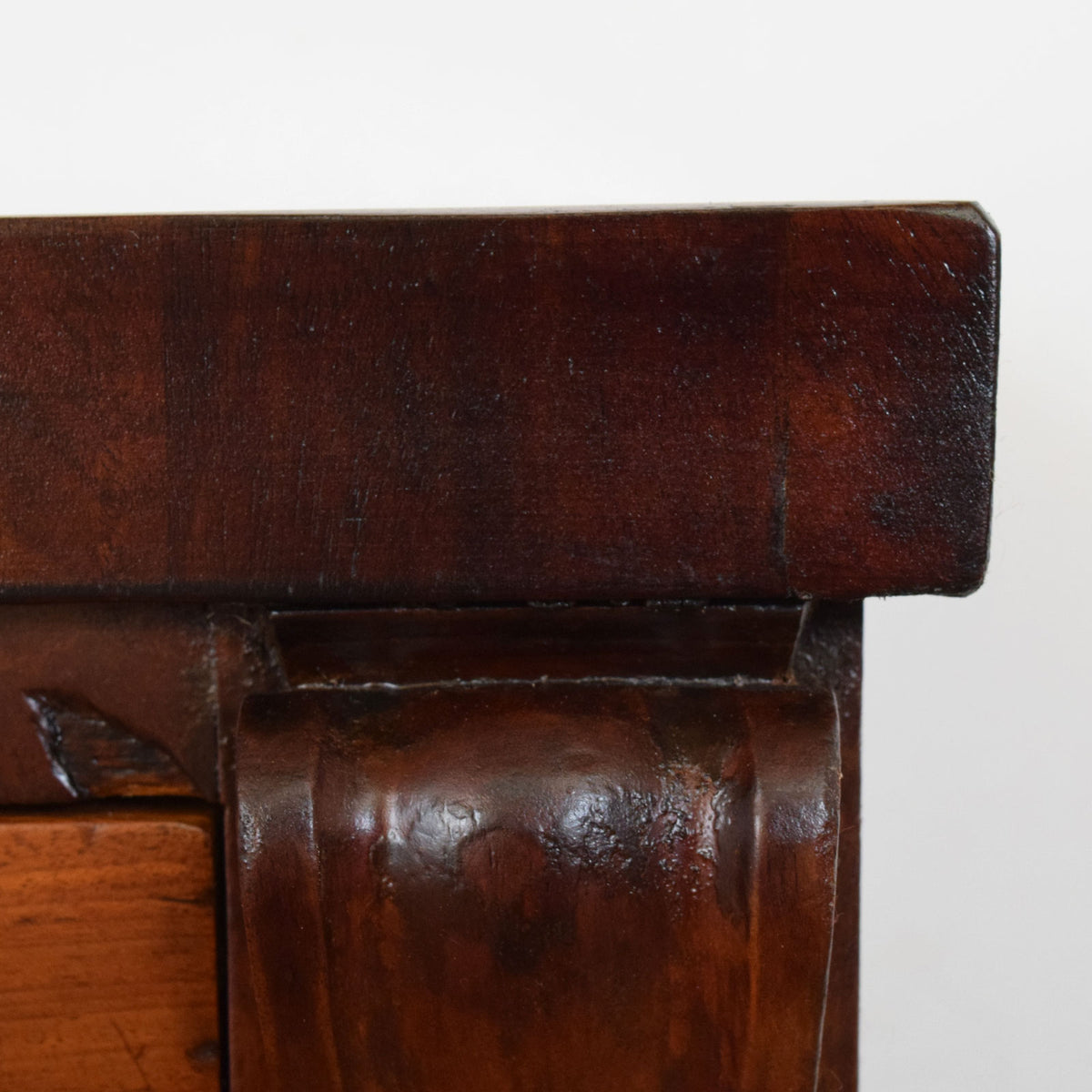 Rustic Mahogany Chest of Drawers