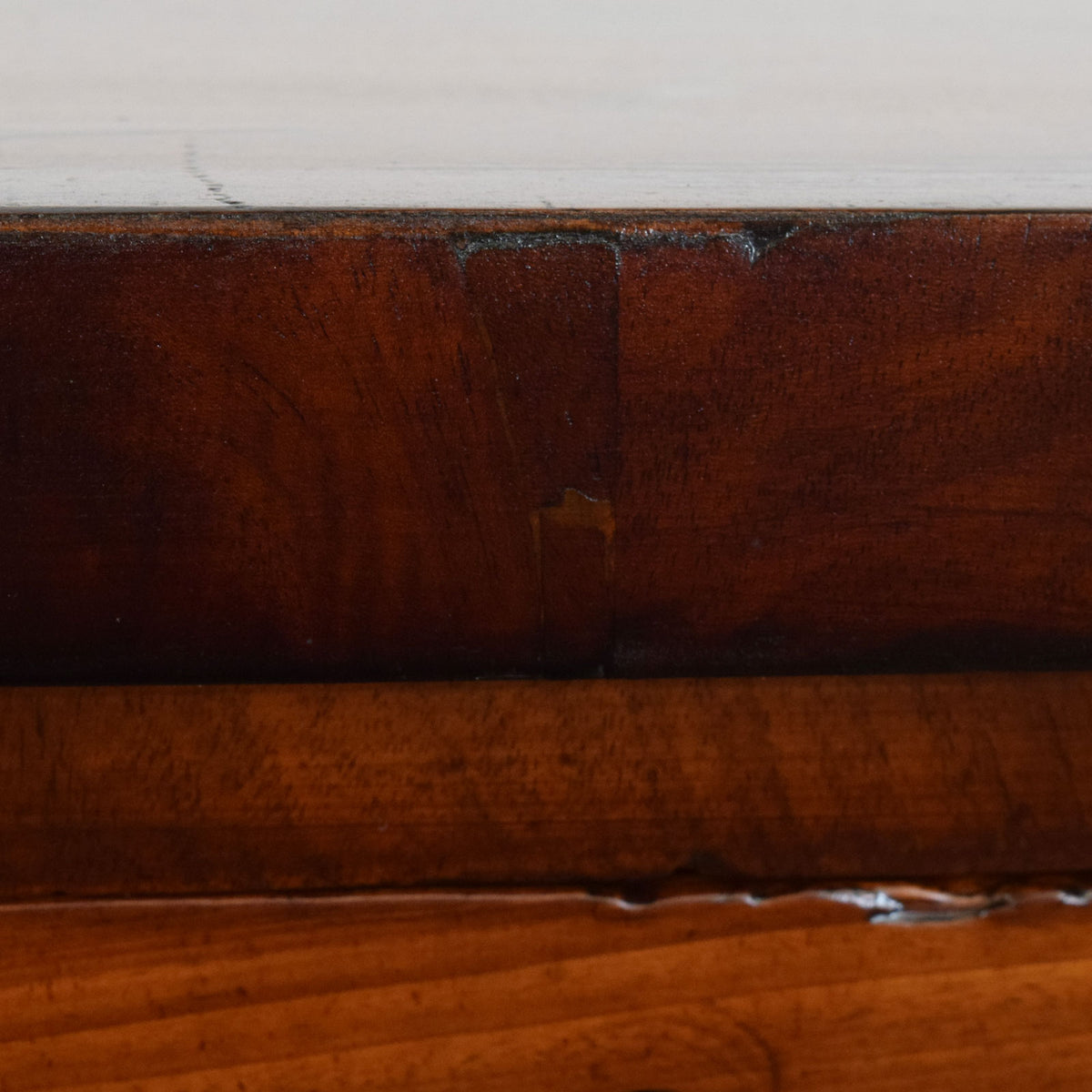 Rustic Mahogany Chest of Drawers