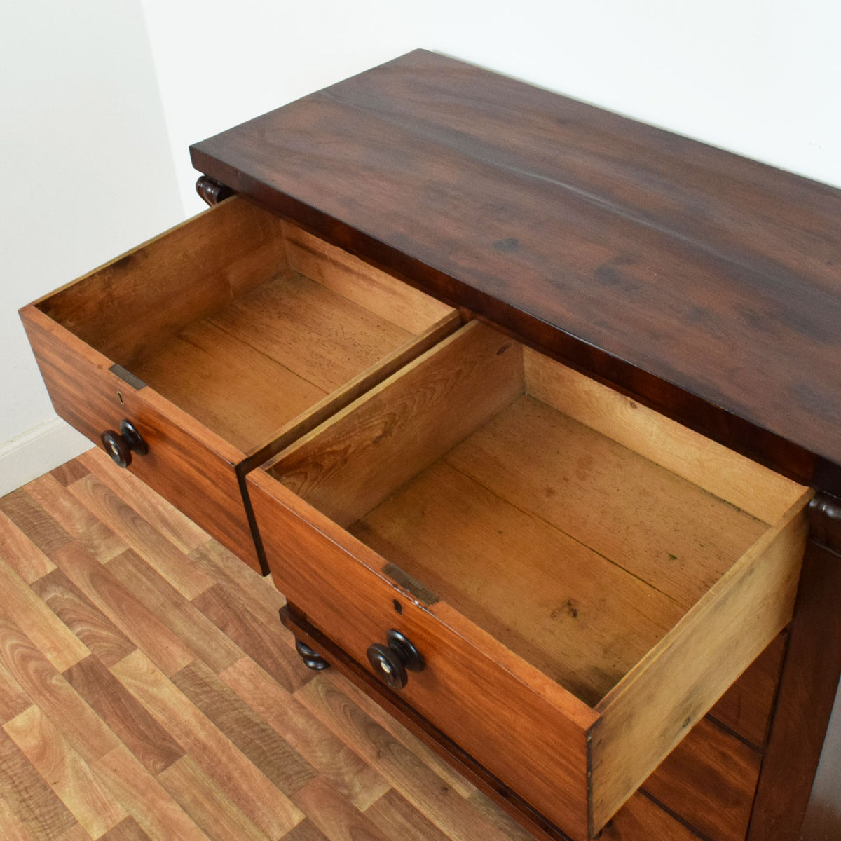 Rustic Mahogany Chest of Drawers