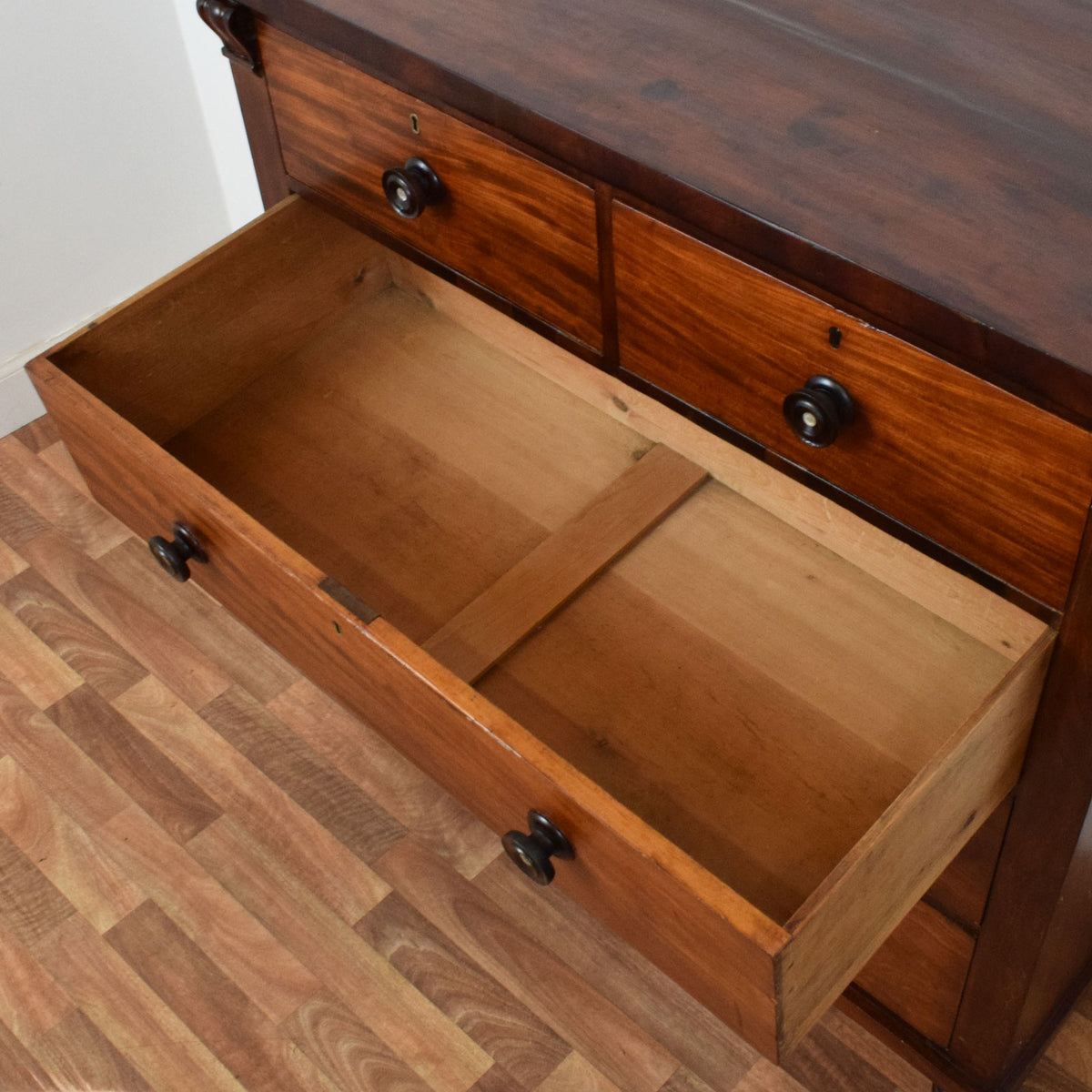 Rustic Mahogany Chest of Drawers