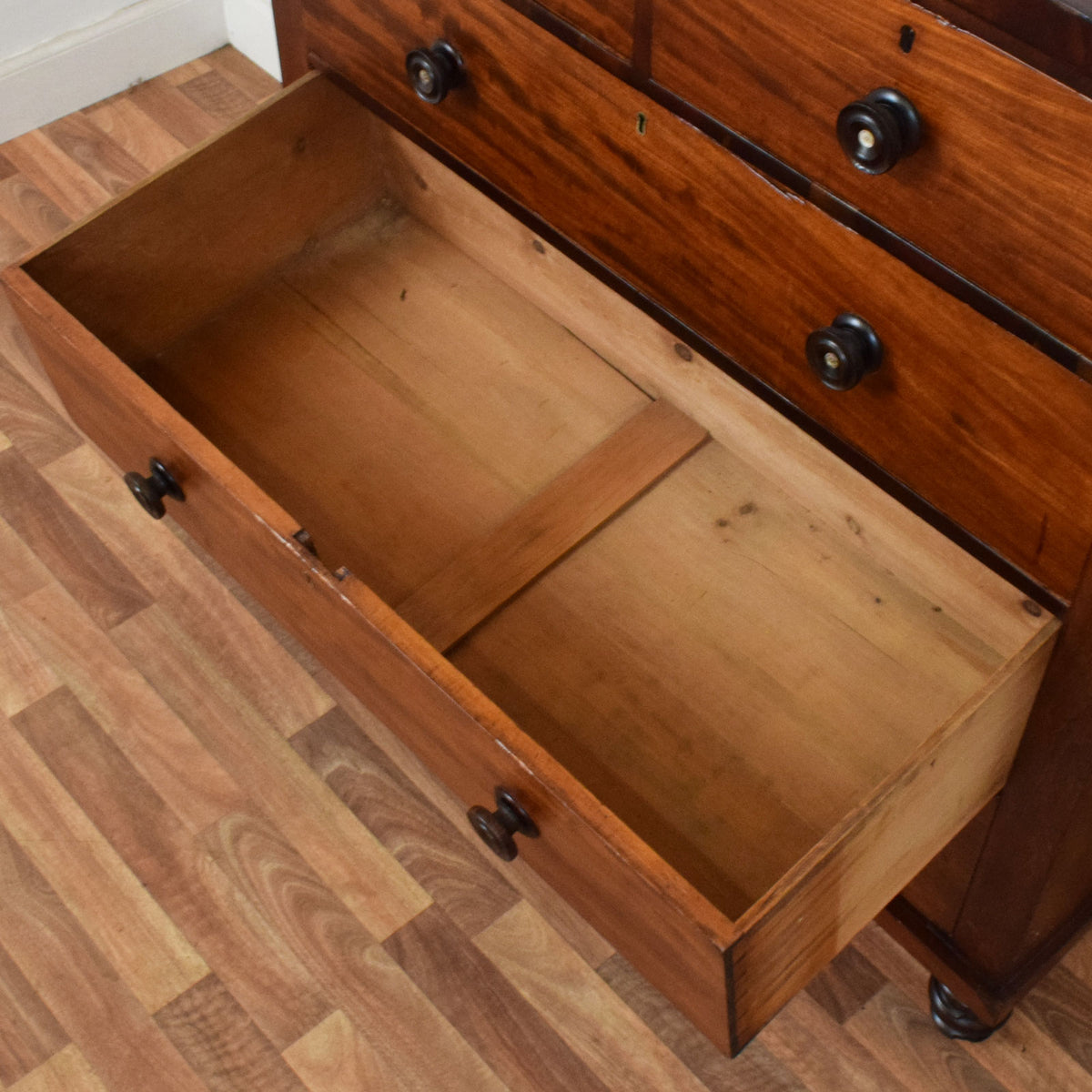 Rustic Mahogany Chest of Drawers