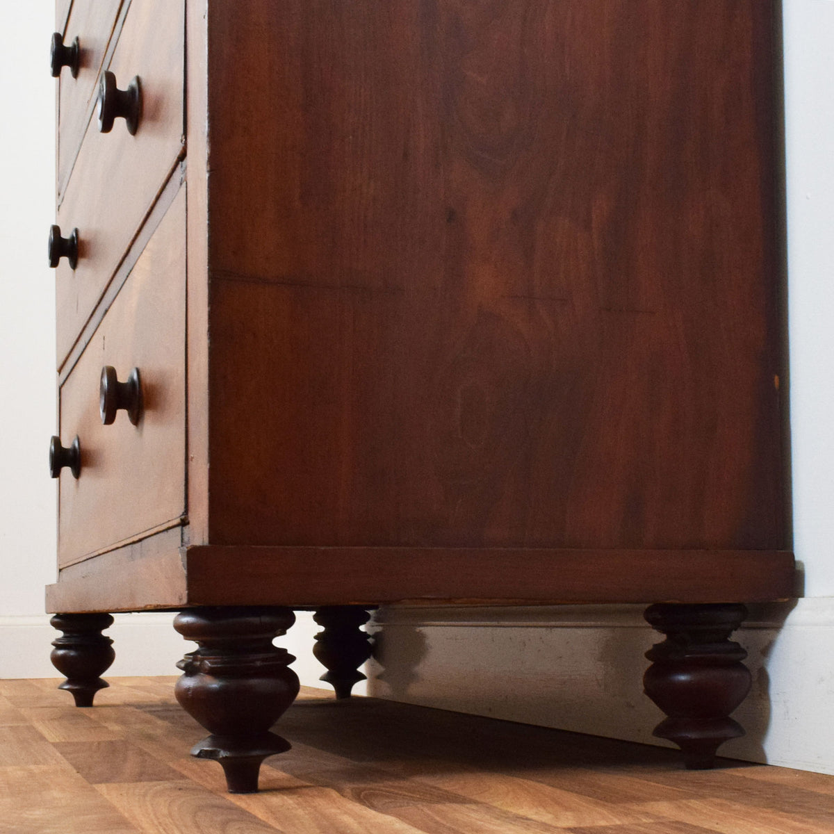 Rustic Mahogany Chest of Drawers