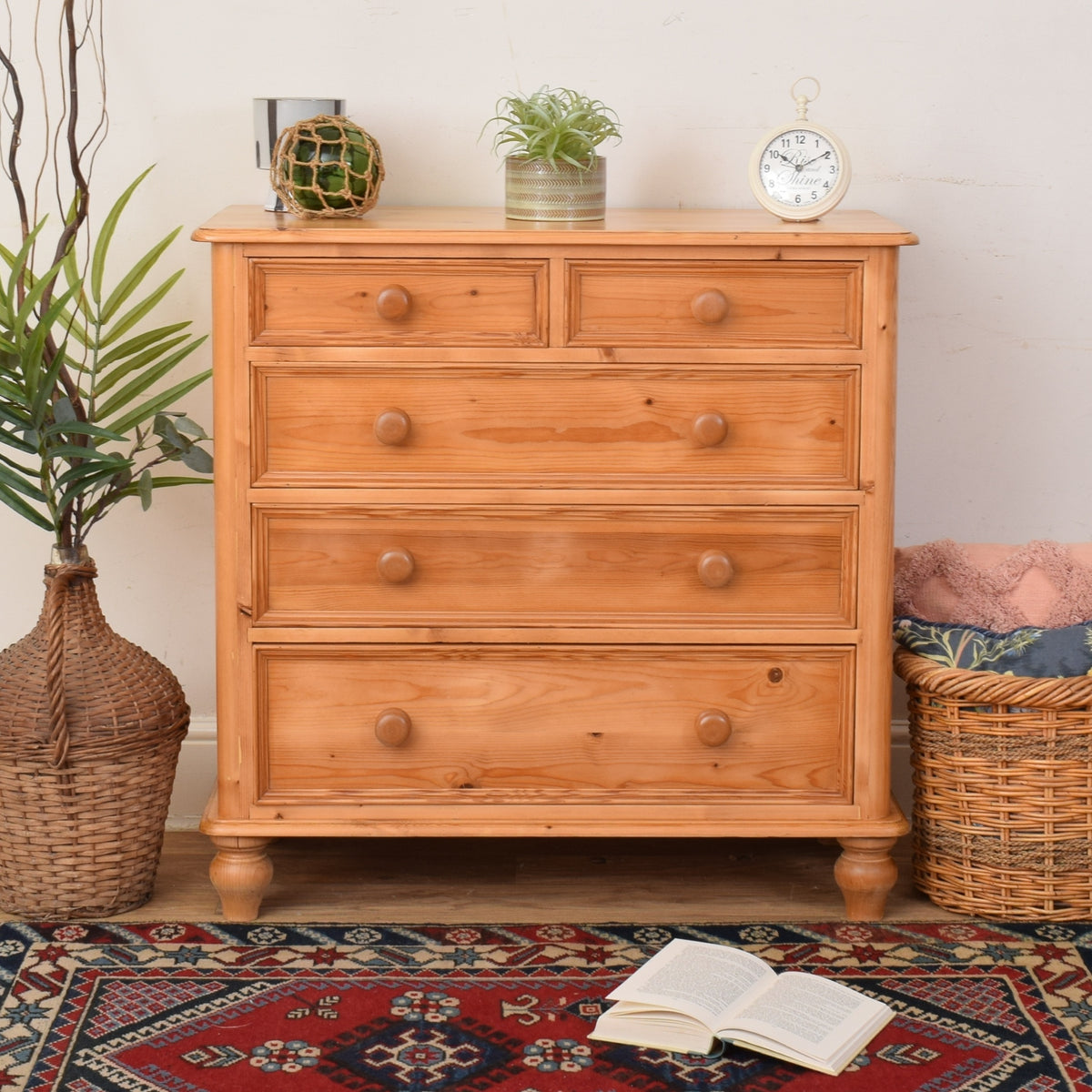Pine Chest Of Drawers