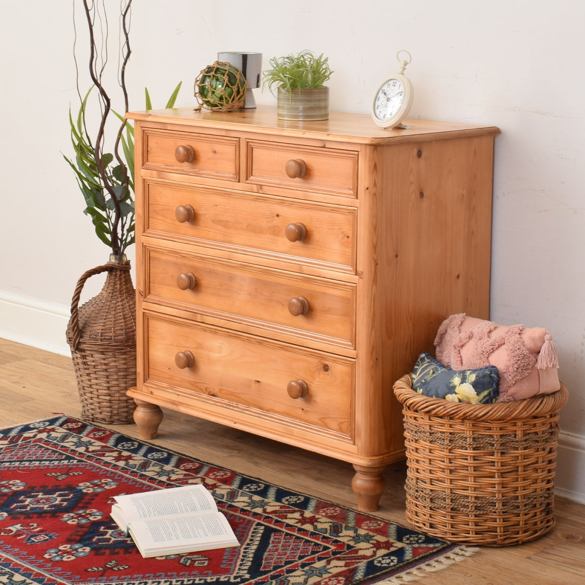 Pine Chest Of Drawers