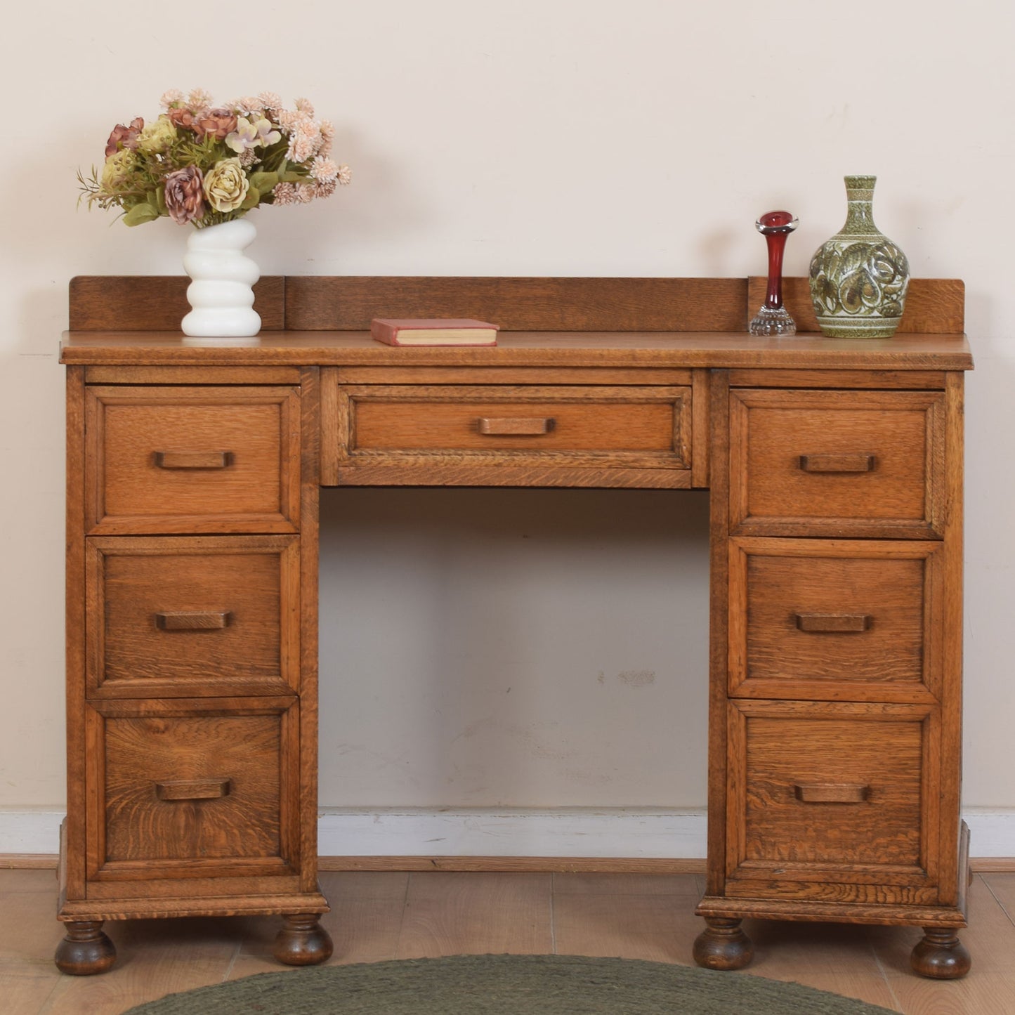 Vintage Oak Desk
