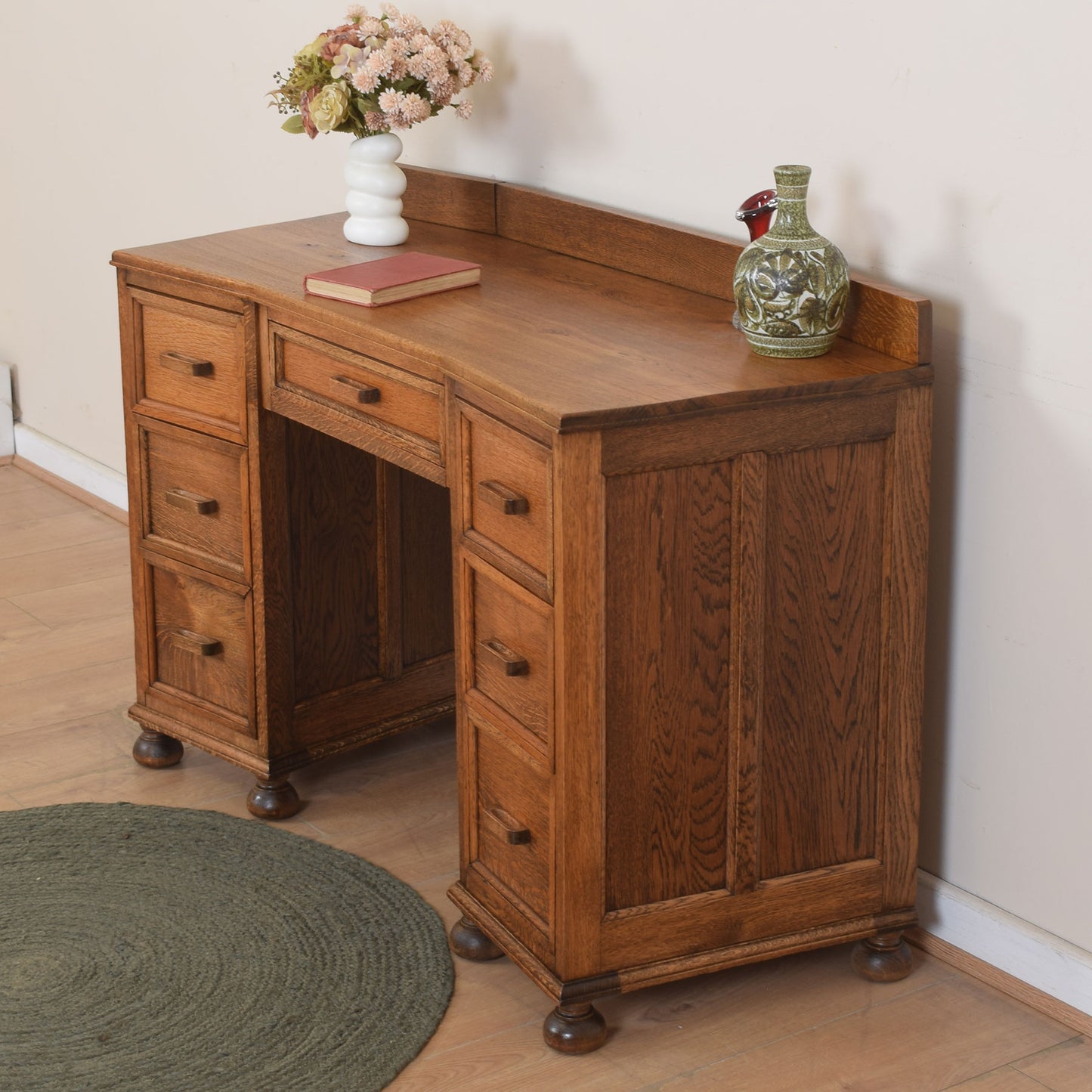Vintage Oak Desk