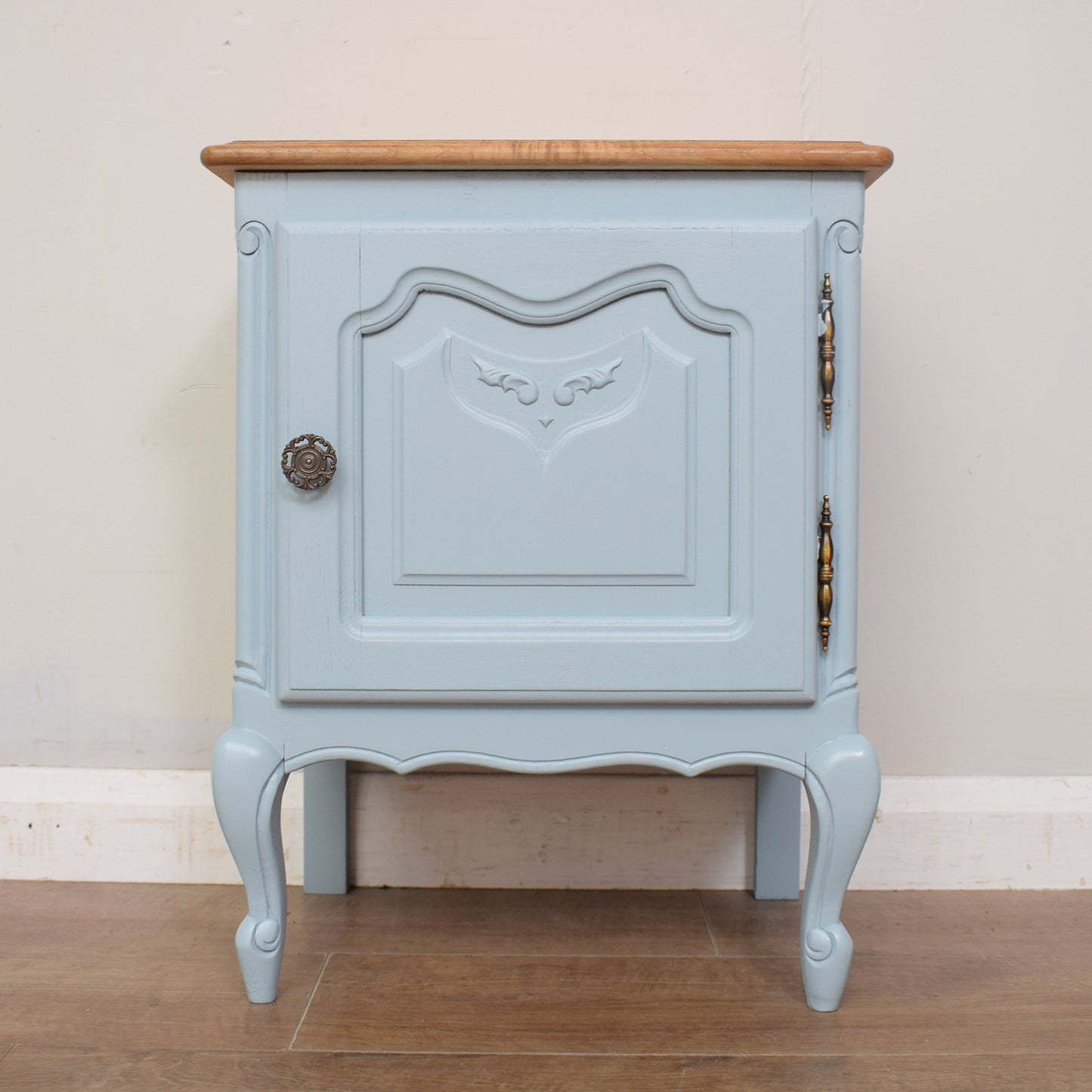 Pair of Painted French Bedsides