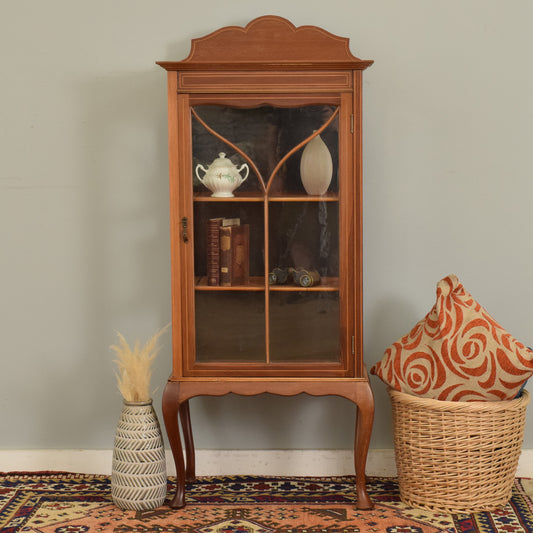 Mahogany Display Cabinet