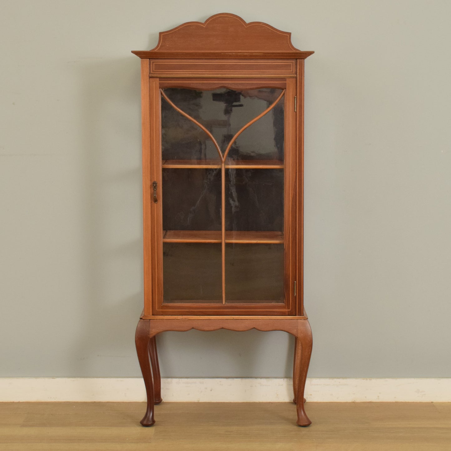 Mahogany Display Cabinet