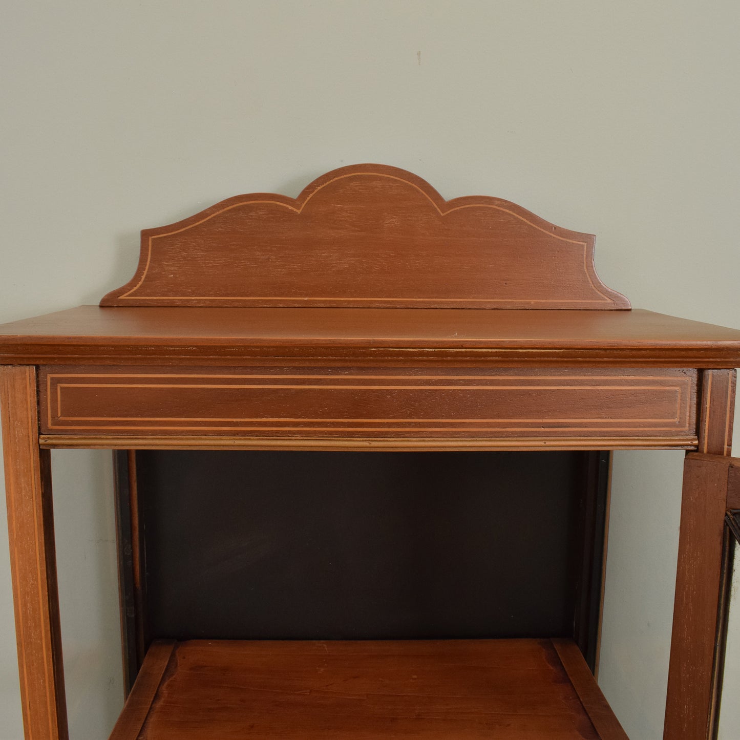 Mahogany Display Cabinet