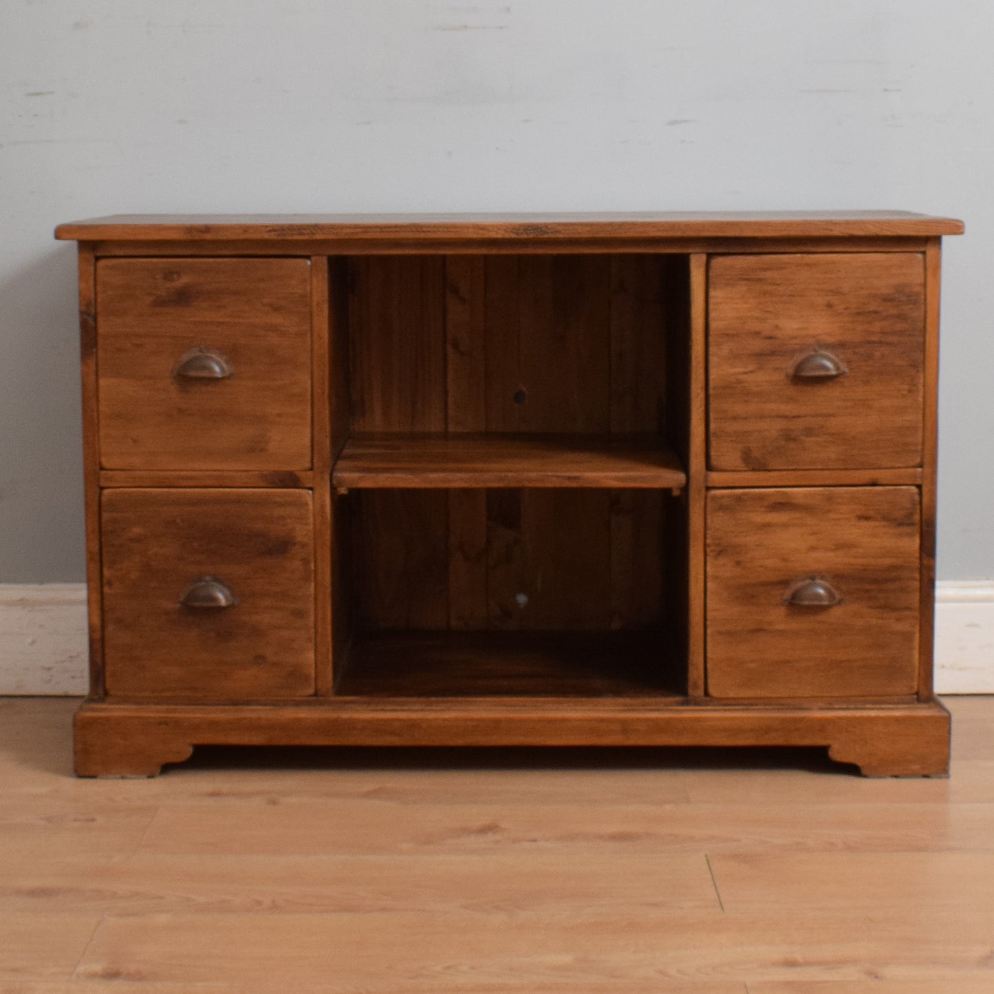 Pine TV Cabinet