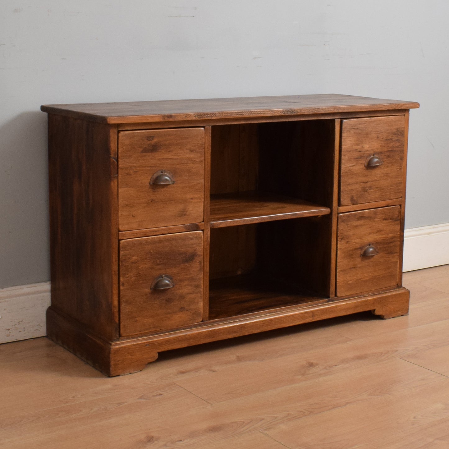 Pine TV Cabinet