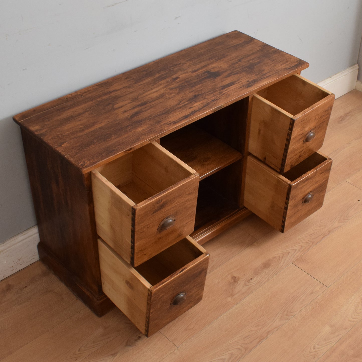 Pine TV Cabinet