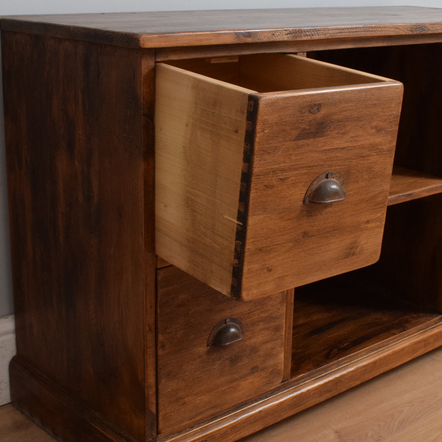 Pine TV Cabinet