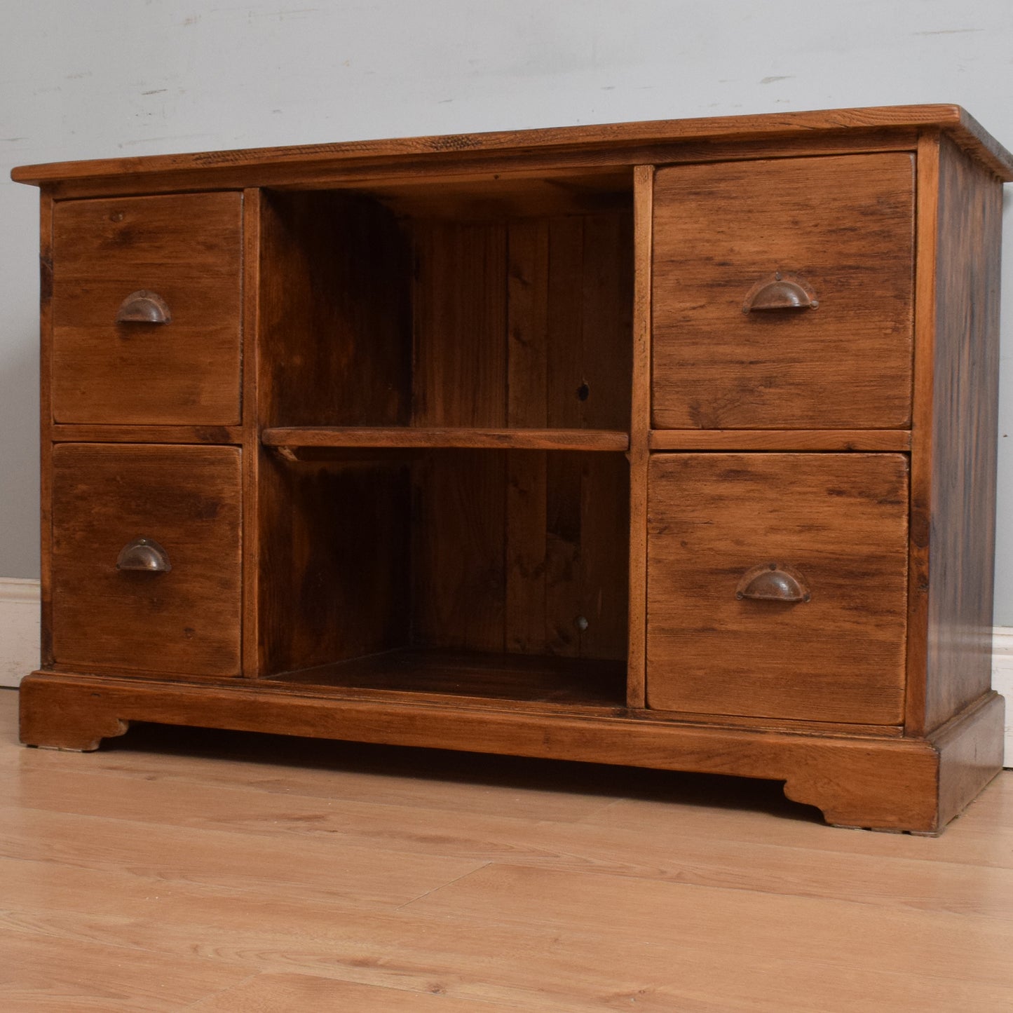 Pine TV Cabinet