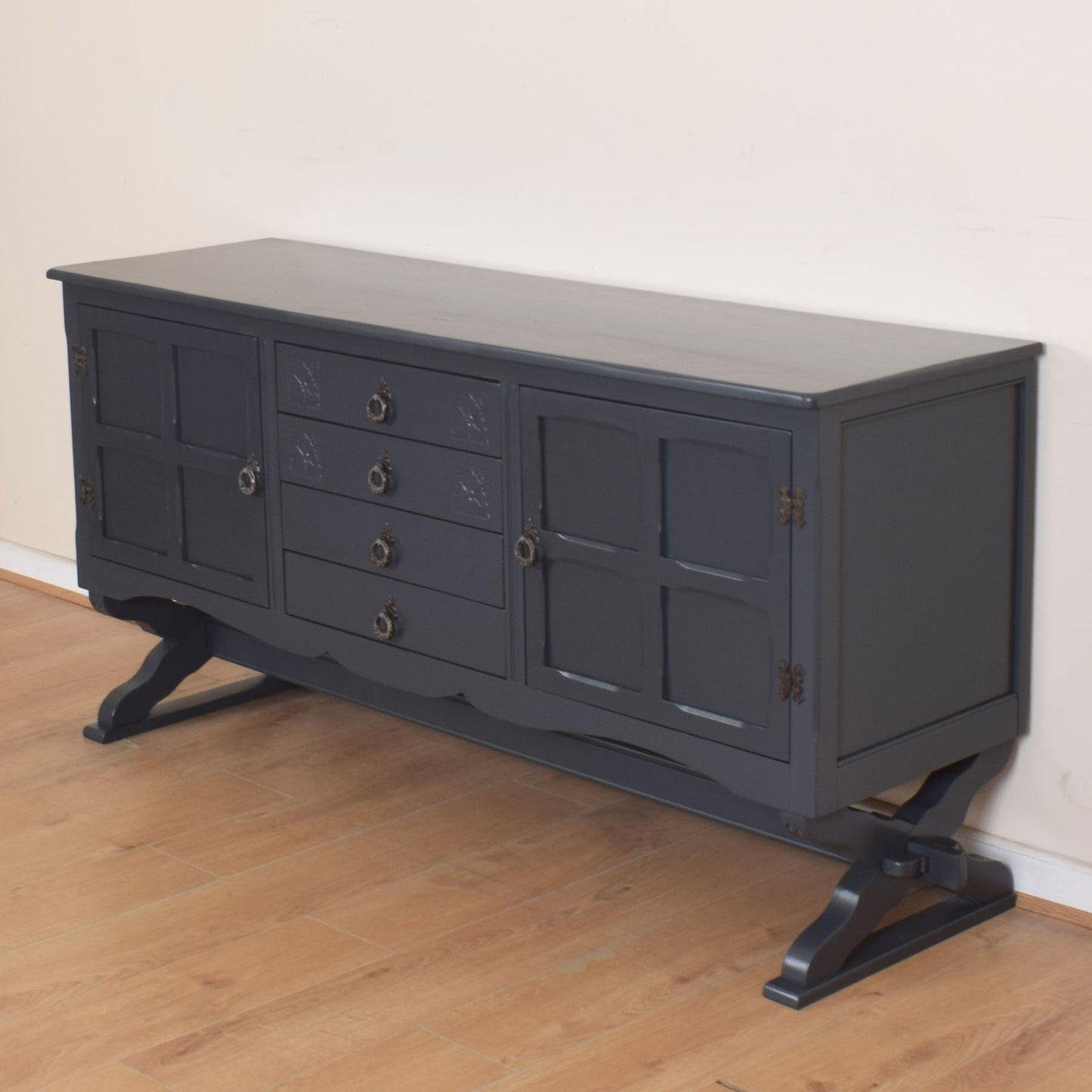 Painted Farmhouse Sideboard.