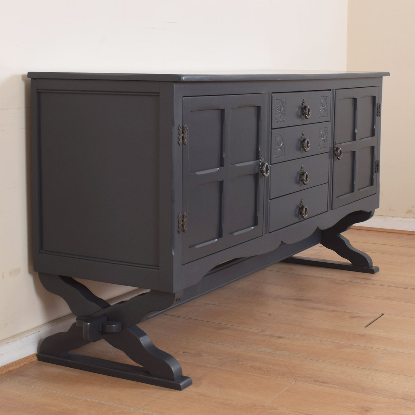 Painted Farmhouse Sideboard.