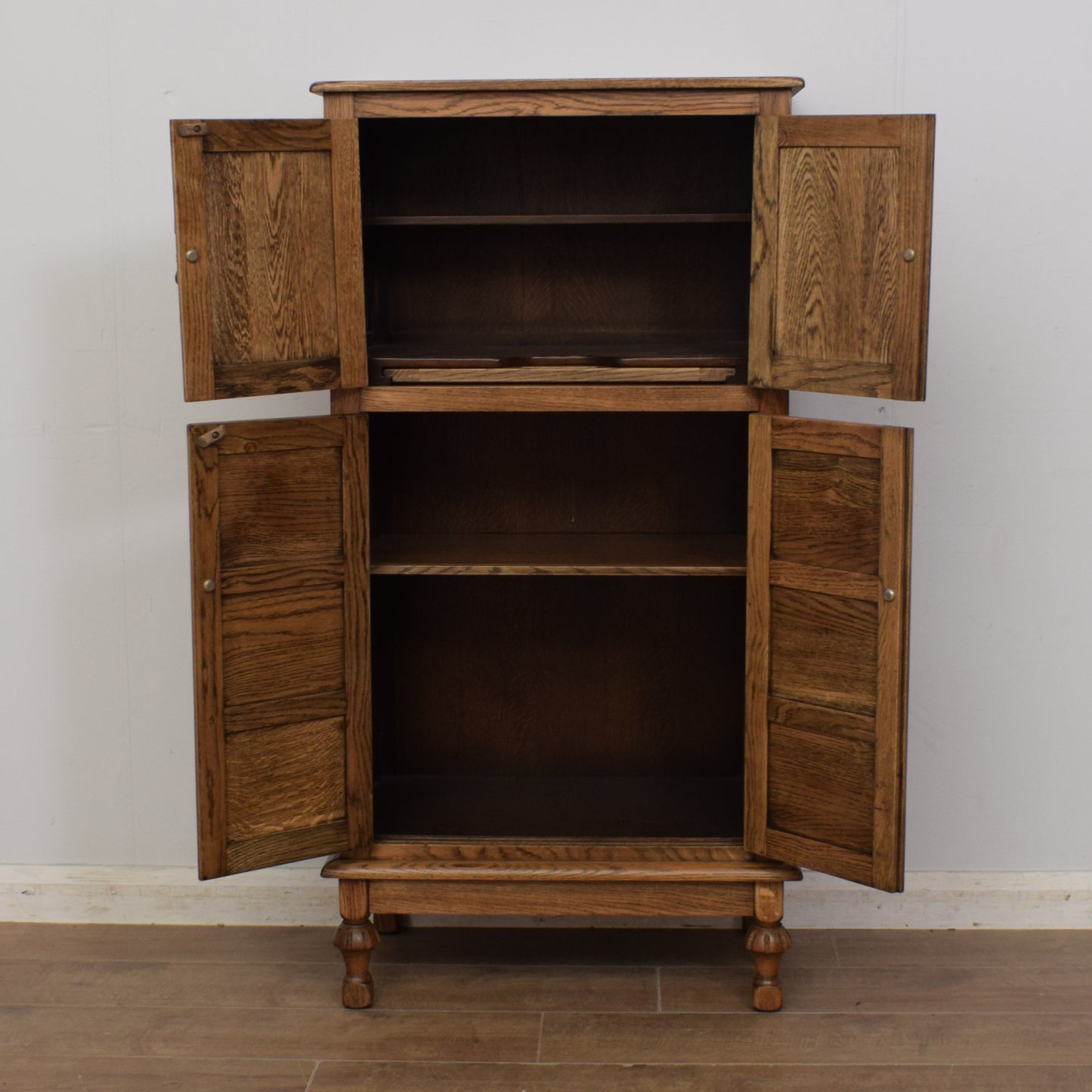 Oak Drinks Cabinet
