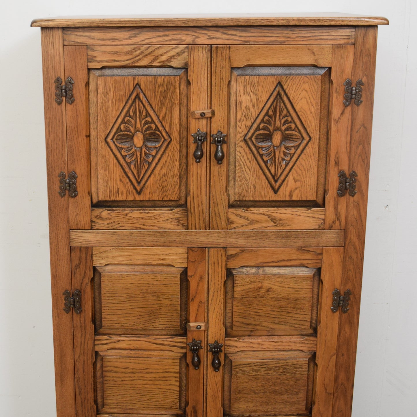 Oak Drinks Cabinet