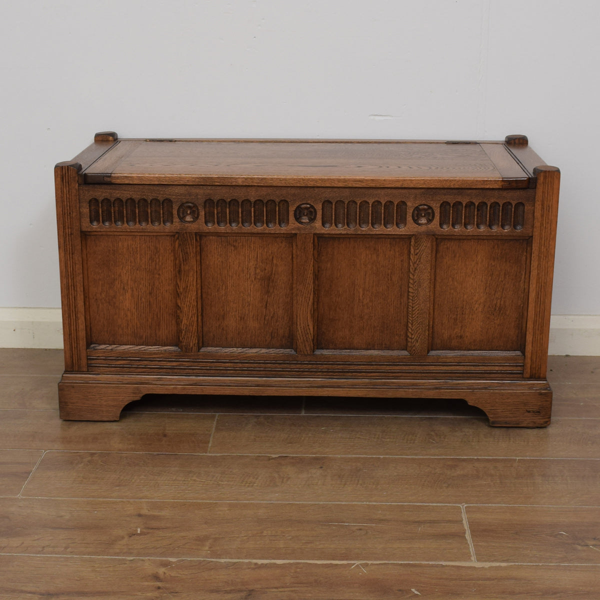 Restored Oak Blanket Box