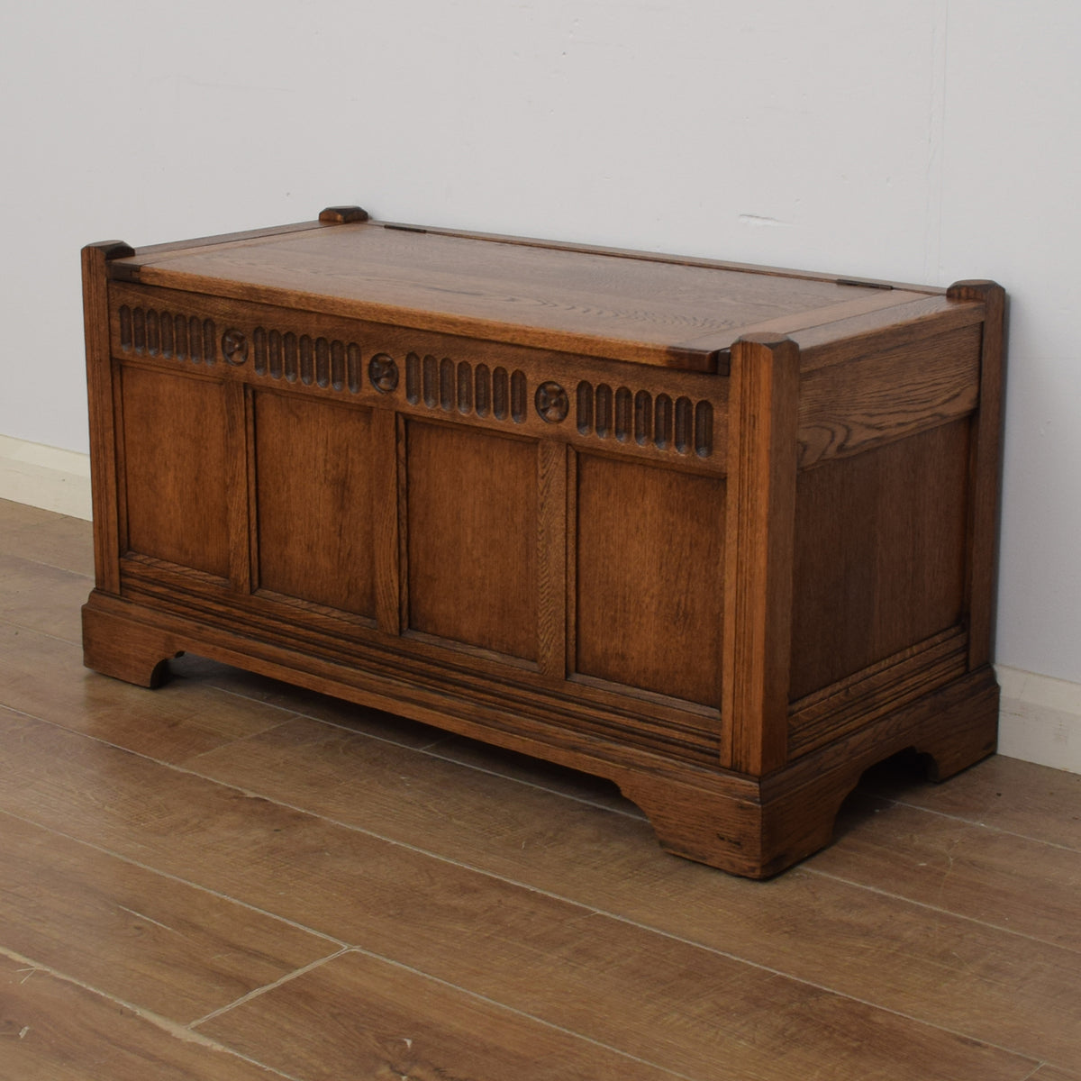 Restored Oak Blanket Box