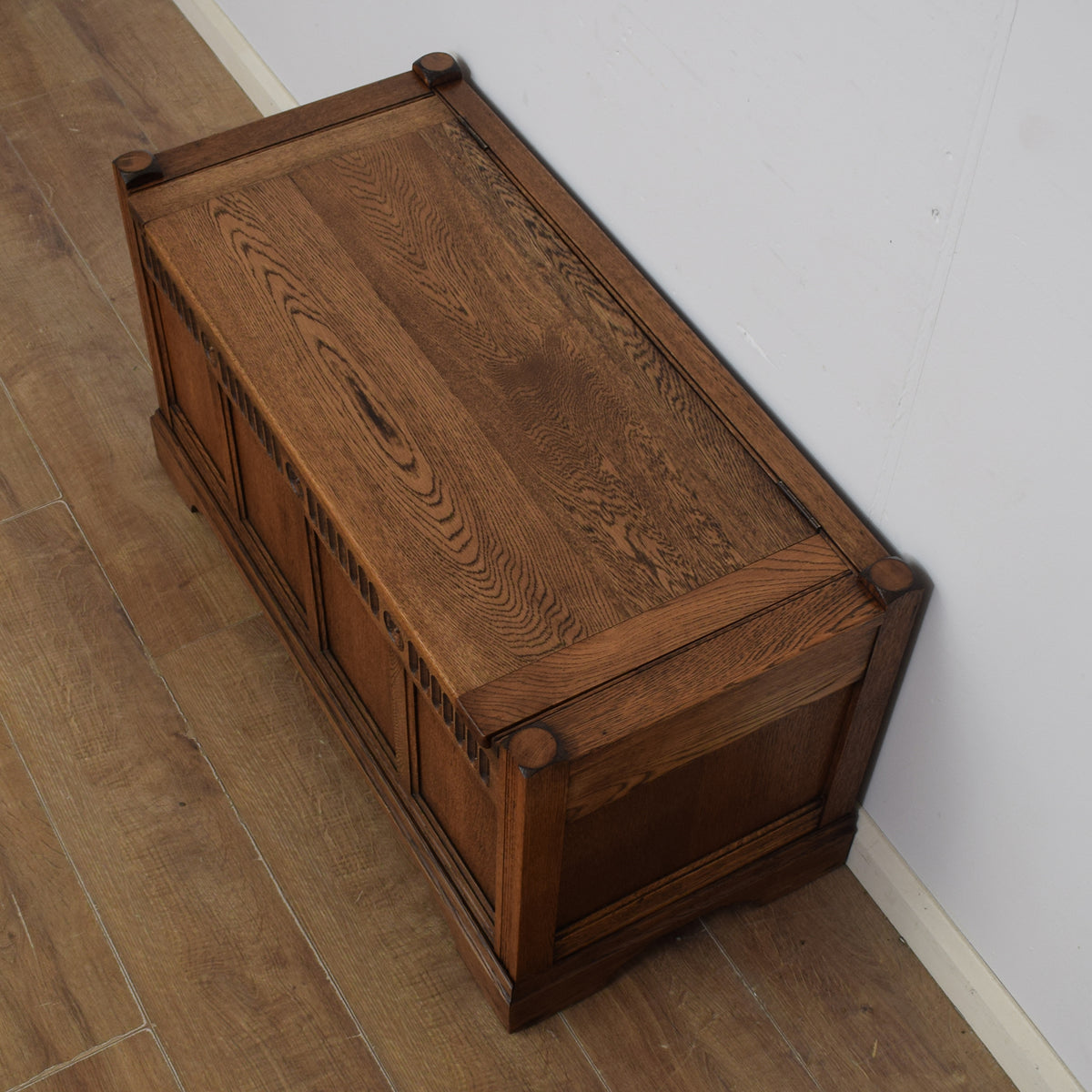 Restored Oak Blanket Box