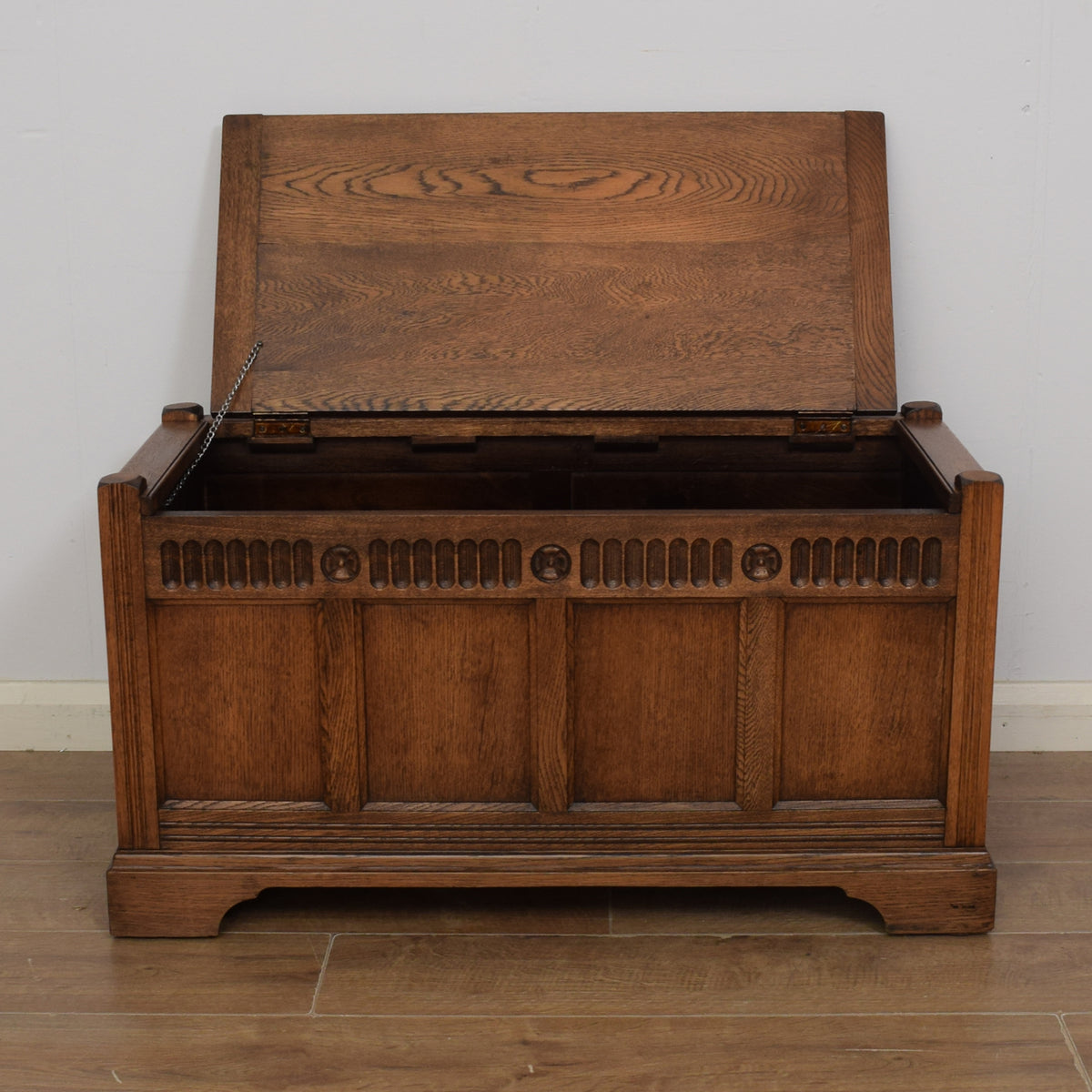 Restored Oak Blanket Box