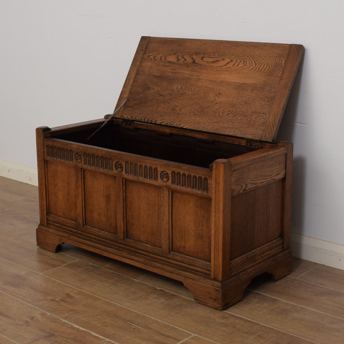 Restored Oak Blanket Box