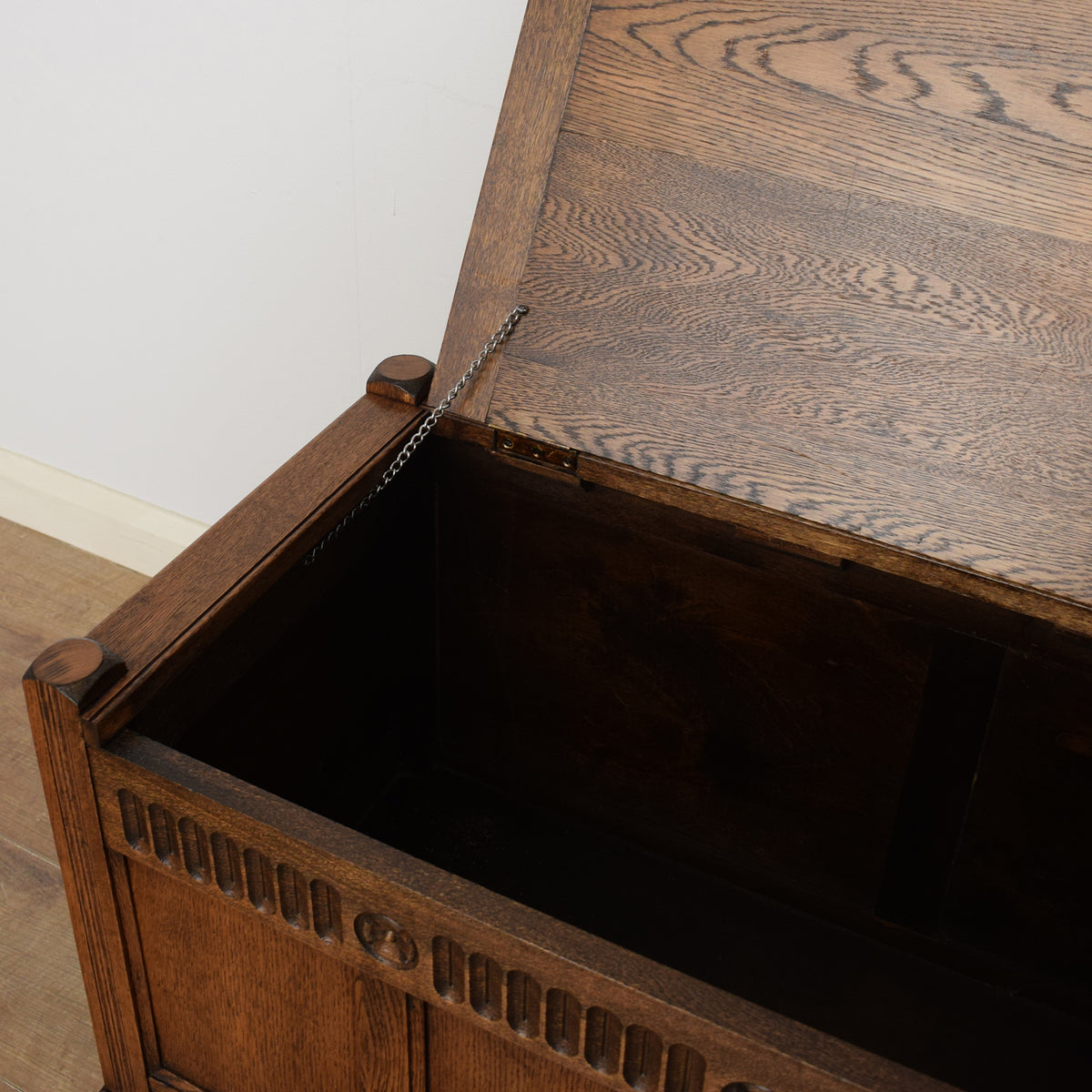 Restored Oak Blanket Box