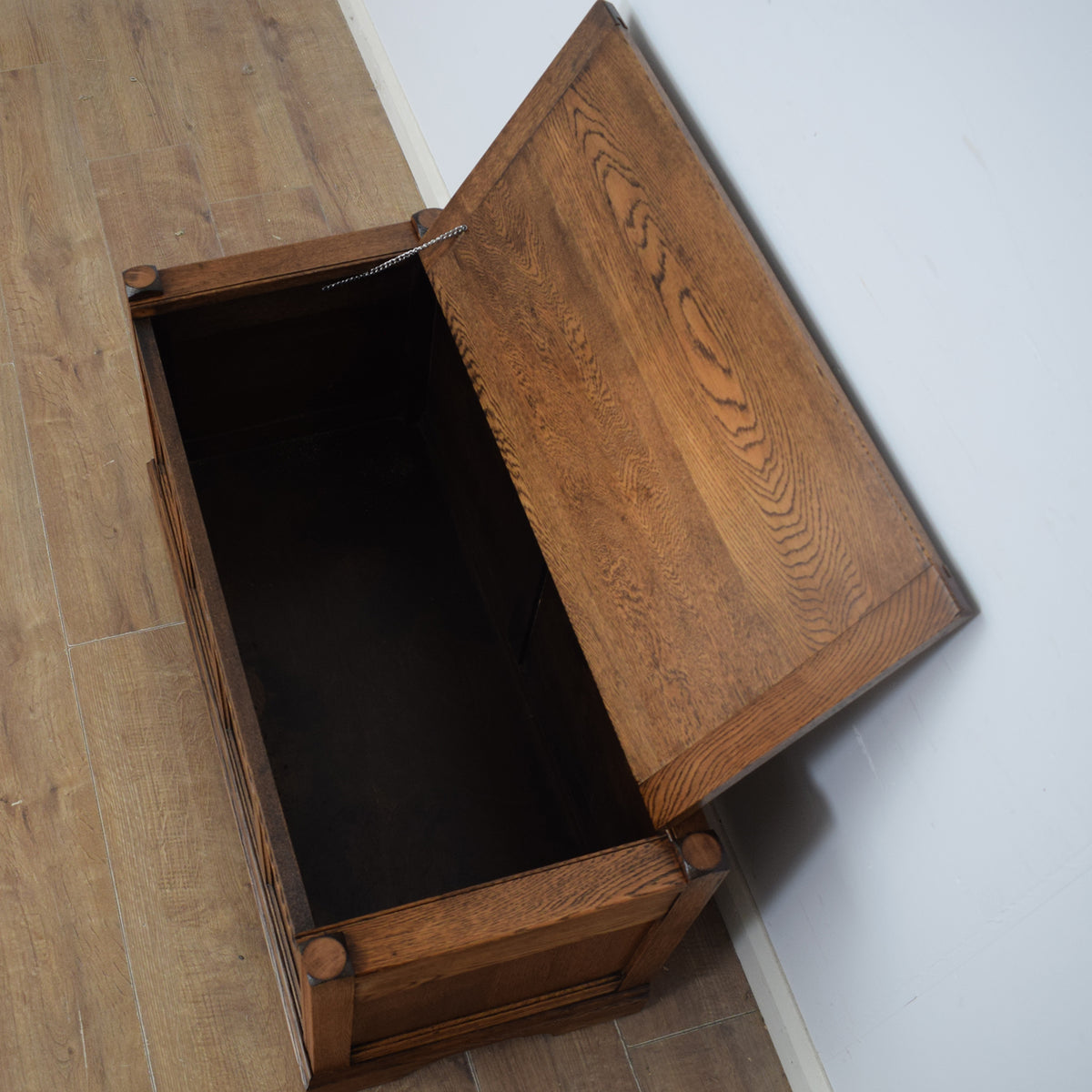 Restored Oak Blanket Box