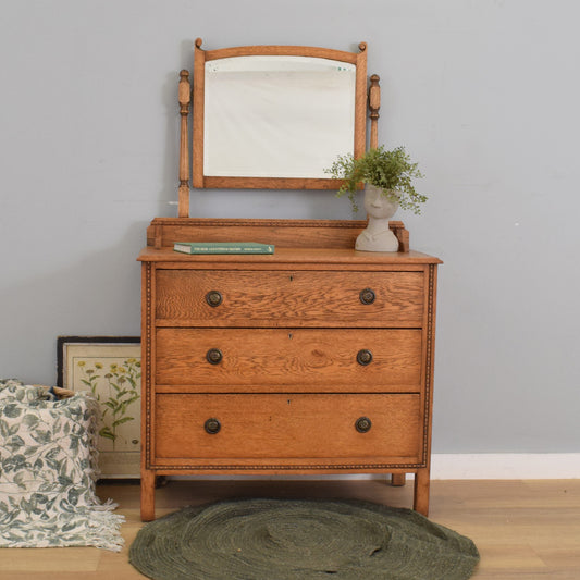 Renewed Oak Dressing Chest