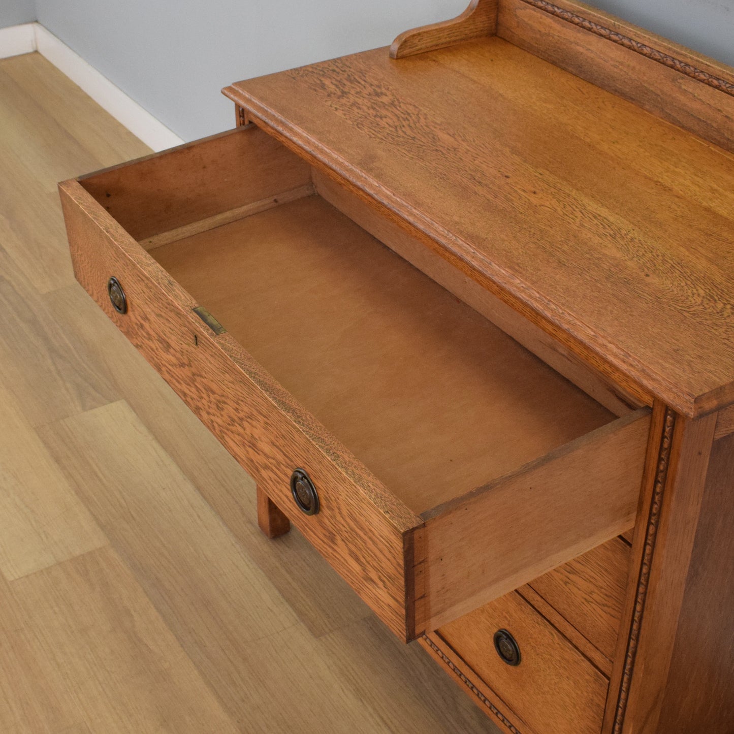 Renewed Oak Dressing Chest