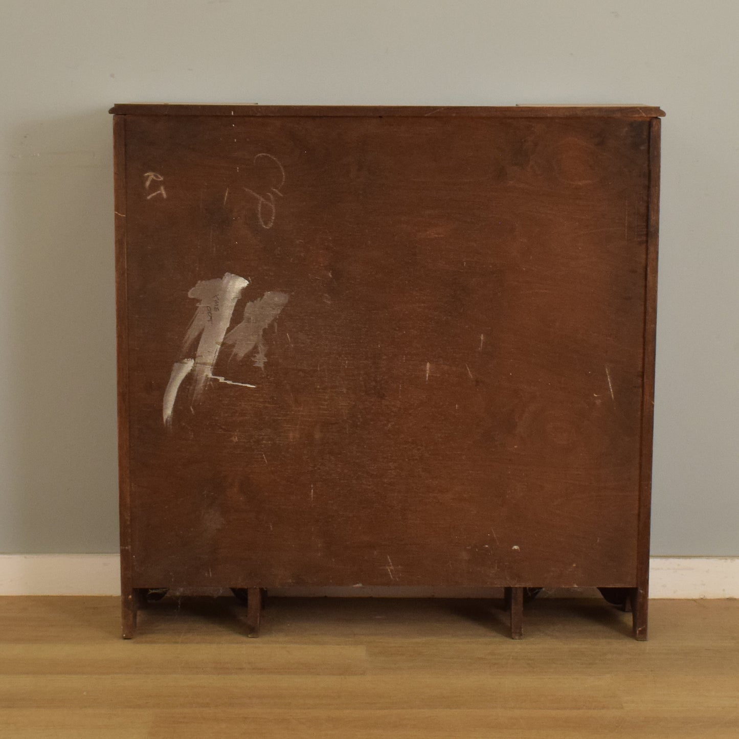 Oak Side-By-Side Bureau Bookcase