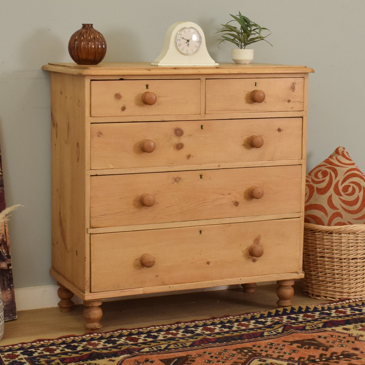 Waxed Pine Chest